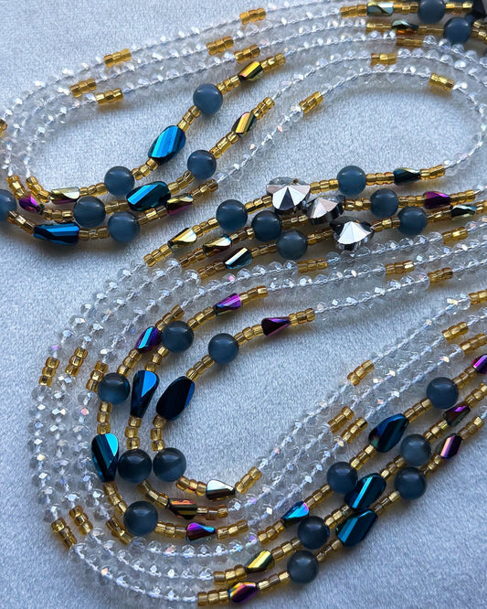 CRYSTAL BALL Waistbead - Adorned in April