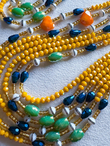 CITRUS DREAM Waist Bead - Adorned in April