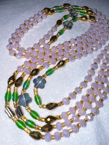 EMERALD BLOSSOM Waist Bead - Adorned in April