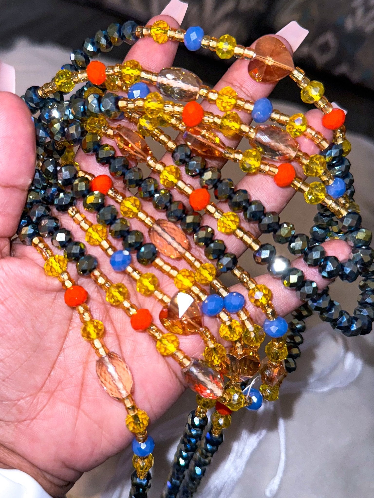 SUNRISE Waist Bead - Adorned in April