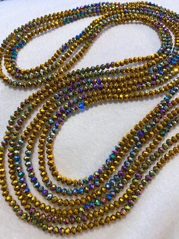 MARDI GRAS Traditional Waist Bead - Adorned in April